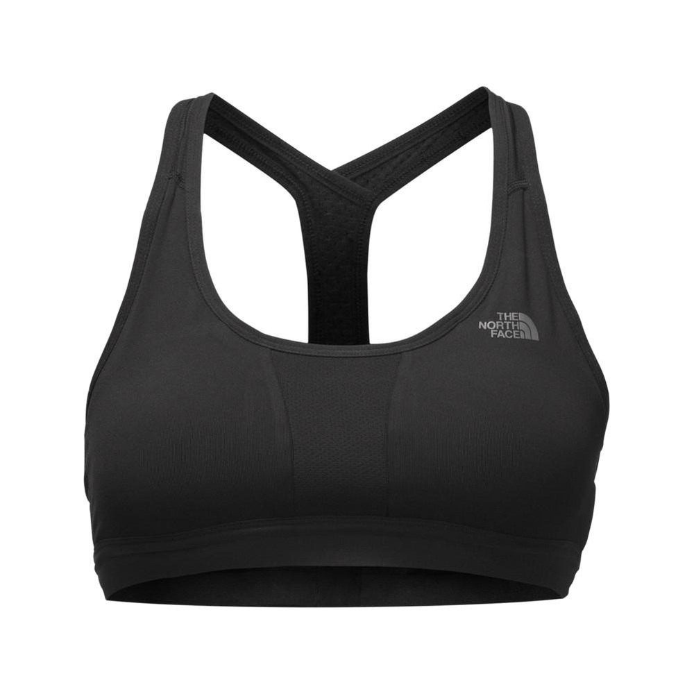 Black north face stow-n-go bra